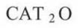 CAT 2 O trademark