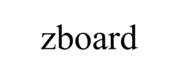 ZBOARD trademark