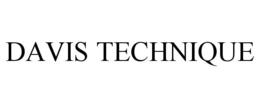 DAVIS TECHNIQUE trademark