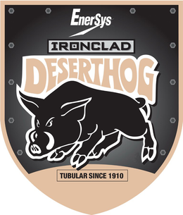 ENERSYS IRONCLAD DESERTHOG TUBULAR SINCE 1910 trademark