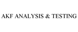 AKF ANALYSIS & TESTING trademark