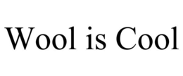 WOOL IS COOL trademark