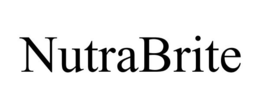 NUTRABRITE trademark