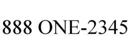 888 ONE-2345 trademark