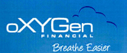 OXYGEN FINANCIAL BREATHE EASIER trademark