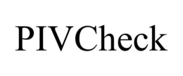 PIVCHECK trademark