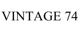 VINTAGE 74 trademark