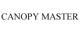 CANOPY MASTER trademark