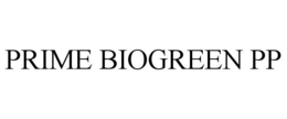 PRIME BIOGREEN PP trademark