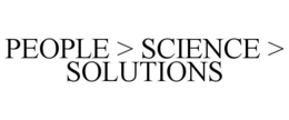 PEOPLE > SCIENCE > SOLUTIONS trademark