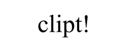 CLIPT! trademark