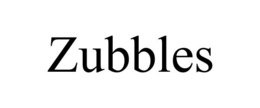 ZUBBLES trademark