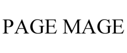 PAGE MAGE trademark