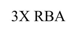 3X RBA trademark