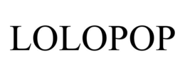 LOLOPOP trademark