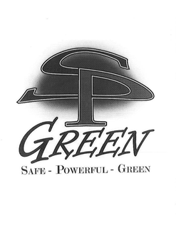 SP GREEN SAFE - POWERFUL - GREEN trademark
