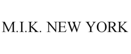 M.I.K. NEW YORK trademark