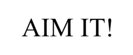 AIM IT! trademark
