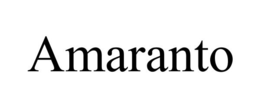 AMARANTO trademark