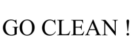 GO CLEAN ! trademark