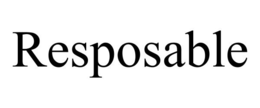 RESPOSABLE trademark