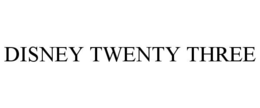 DISNEY TWENTY THREE trademark