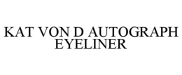 KAT VON D AUTOGRAPH EYELINER trademark