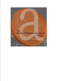 A THE ALPHA COMMUNICATIONS GROUP THEALPHACOMMUNICATIONSGROUP.COM trademark