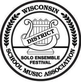 WISCONSIN SCHOOL MUSIC ASSOCIATION SOLO ENSEMBLE FESTIVAL DISTRICT trademark