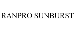 RANPRO SUNBURST trademark