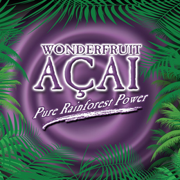 WONDERFRUIT AÇAI PURE RAINFOREST POWER trademark