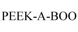 PEEK-A-BOO trademark