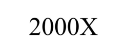 2000X trademark