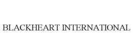 BLACKHEART INTERNATIONAL trademark