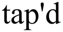 TAP'D trademark
