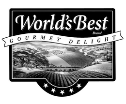 WORLD'S BEST BRAND GOURMET DELIGHT trademark