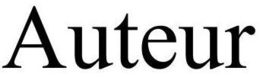 AUTEUR trademark
