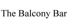 THE BALCONY BAR trademark