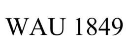 WAU 1849 trademark