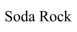 SODA ROCK trademark