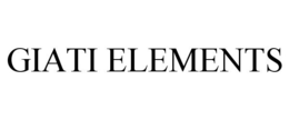 GIATI ELEMENTS trademark
