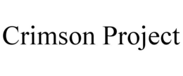 CRIMSON PROJECT trademark