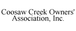 COOSAW CREEK OWNERS' ASSOCIATION, INC. trademark