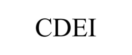 CDEI trademark