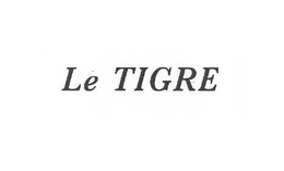 LE TIGRE trademark