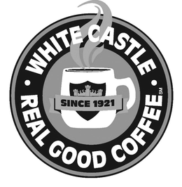 WHITE CASTLE · REAL GOOD COFFEE · SINCE 1921 trademark