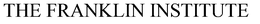 THE FRANKLIN INSTITUTE trademark