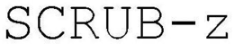 SCRUB-Z trademark