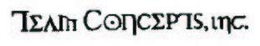 TEAM CONCEPTS, INC. trademark