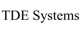 TDE SYSTEMS trademark